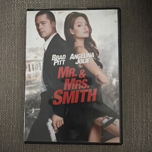 Mr. & Mrs. Smith DVD 2005 Brad Pitt Angelina Jolie